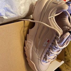 Fila Light pink Disruptor II Size 8